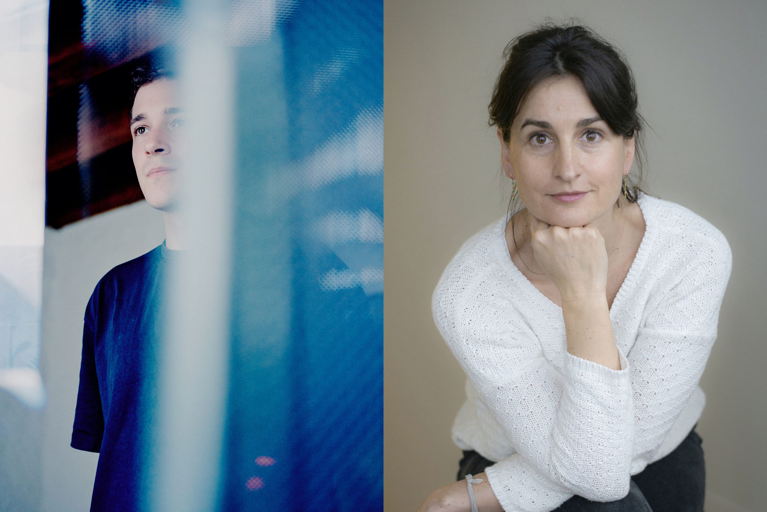 portrait Elie Grappe et Pauline Gu&eacute;na